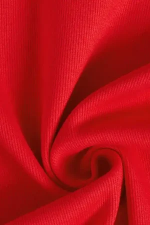 2x2 Bordures Uni – rouge Top Vente