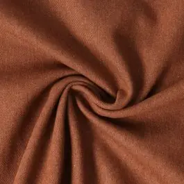 Seulement Aujourd’hui Tissu Jean Denim Lucky sur fond Camel - Par 10 cm
