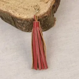 Achat Immédiat Pompon avec fermoir Rouge