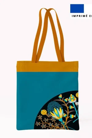 Achat Immédiat Coupon pour tote-bag motif fleur bohème