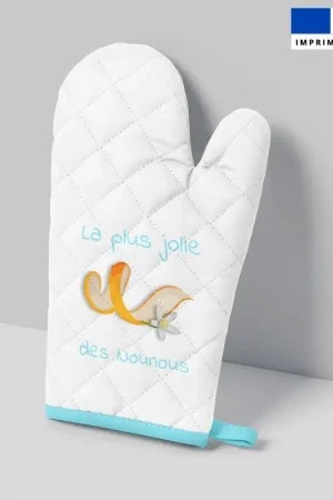 Achat Immédiat Kit manique réversible imprimé nounou et fleurs d'oranger