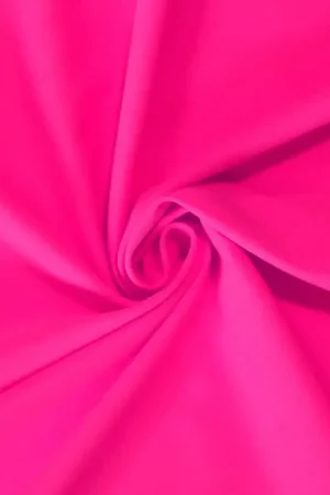 Achat Immédiat Lycra rose fluo uni
