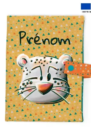 Achat Immédiat Patron protège carnet de santé personnalisé - Animaux du froid Panthère - Création Stillistic