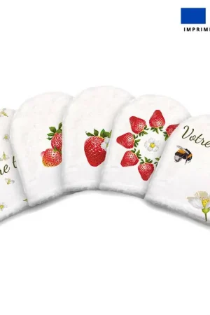 Achat Immédiat Kit mini-gants personnalisé - Fraise