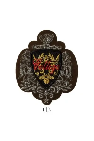 Achat Immédiat Blason college - Marron
