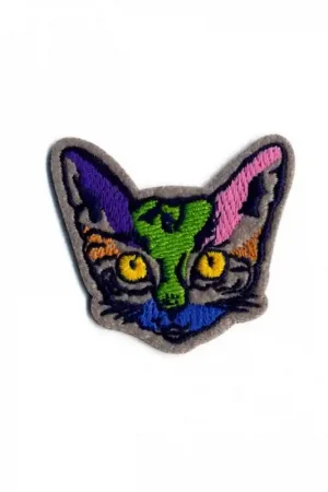 Achat Immédiat Animaux peints - Chat 4,5x4,5