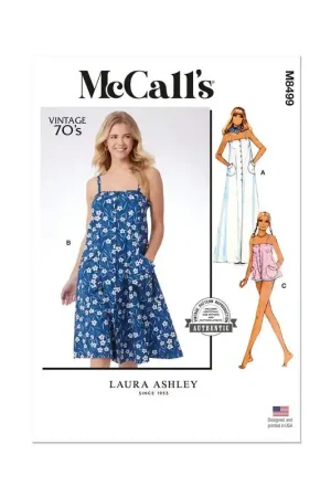 Achat Immédiat Patron McCall's 8499.U5 - Robe et haut