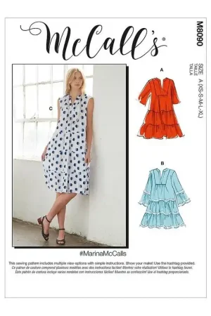 Achat Immédiat Patron McCall's 8090.A - Robes