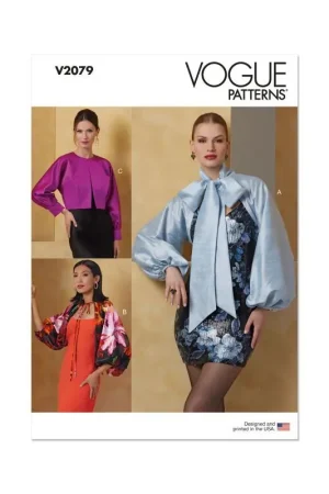Achat Immédiat Patron Vogue 2079 - Boléro pour femme