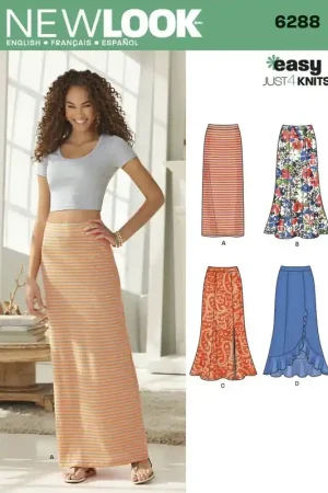 Achat Immédiat Patron New Look 6288 - Jupe longue