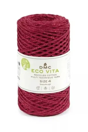 Fil DMC Recyclé Eco Vita 4 Metallisé Affaire À Saisir