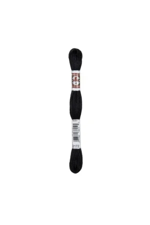 Pas Cher Echevette 10m DMC Fil retors mat canevas tapisserie 100% coton marron 2172
