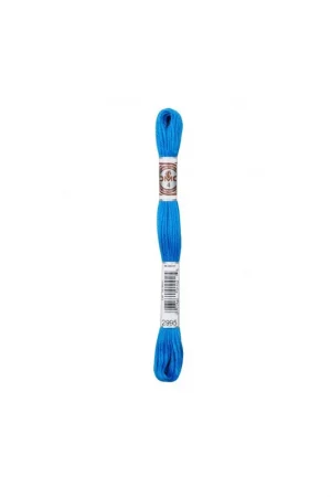 Acheter En Ligne Echevette 10m DMC Fil retors mat canevas tapisserie 100% coton bleu tropiques 2995