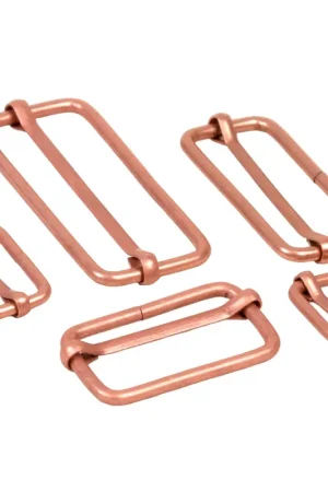 Prix Choc Lot de 2 boucles de réglage pour sac bronze