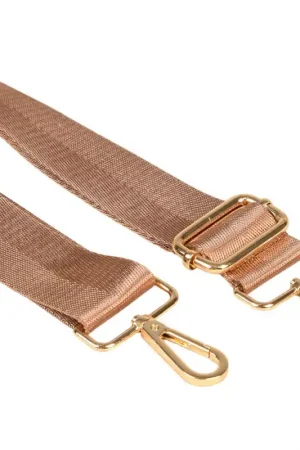 Bandoulière sangle 40x140cm marron clair Solde