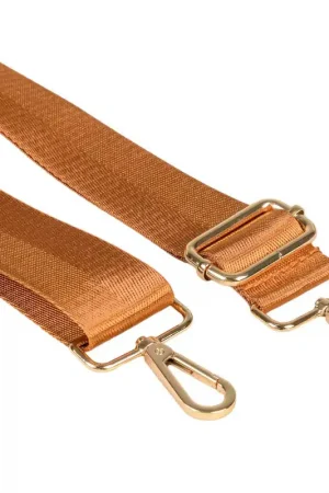 Bandoulière sangle 40x140cm marron cuivré Bon Marché