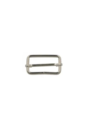 Lot de 2 boucles de réglages 3,2cm couleur argent Prix Bas