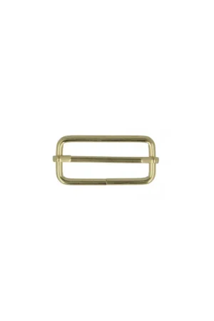 Lot de 2 boucles de réglages 3,8cm couleur or Must-Have