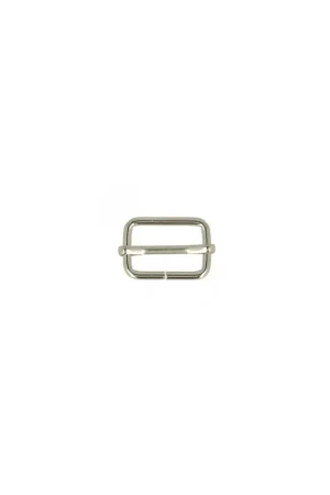 Premium Lot de 2 boucles de réglages 2cm couleur argent