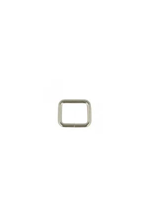 Nouvelle Collection Lot de 2 passants métal 15mm couleur argent