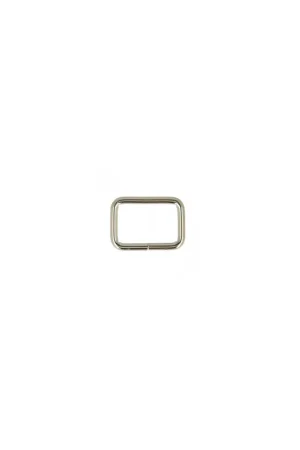 Lot de 2 passants métal 20mm couleur argent Achat Immédiat