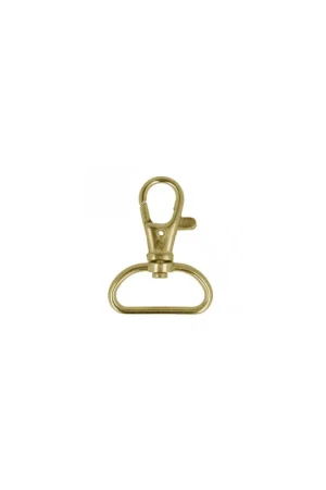 Jusqu’à Épuisement Des Stocks Lot 2 mousquetons sangle couleur or 2,5cm