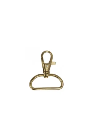 Offre Spéciale Lot 2 mousquetons sangle couleur or antique 3cm
