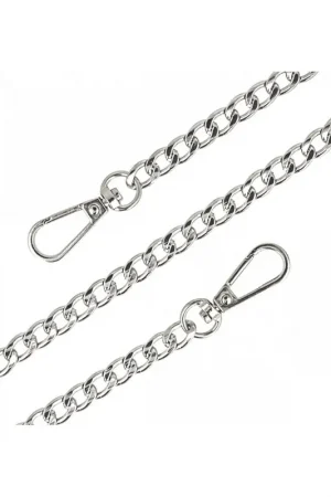 Acheter Direct Bandoulière chaîne métal 120cm couleur argent
