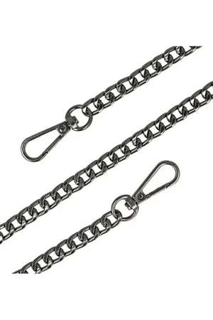 Produit De Marque Bandoulière chaîne métal 120cm grise