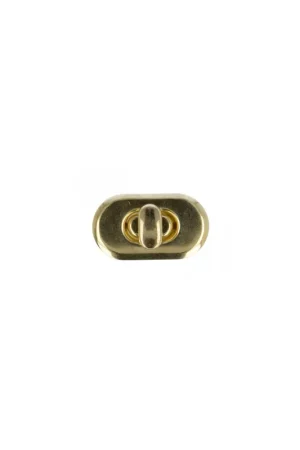 Fermoir tourniquet pour sac couleur or 2,1cm Vente Directe