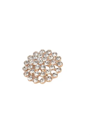 Achat Immédiat Lot de 3 boutons strass blanc