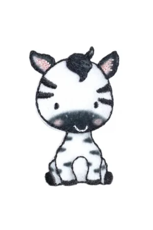 Achat Immédiat Ecussonpetits animaux zèbre 2,7cm x 4cm