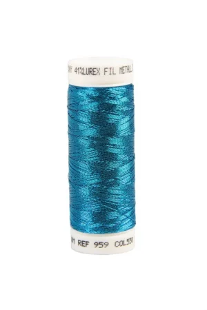Achat Immédiat Fil métallique 150m bleu tropique fabriqué en France
