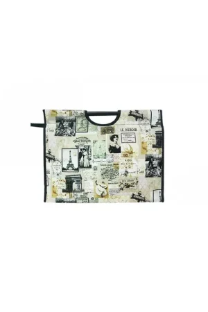 Sac à tricot en tissu matelassé 42cm Paris années 20 Commande En Gros