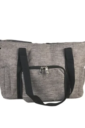 Sac pour pelote gris clair 40x28x17cm Vente Directe