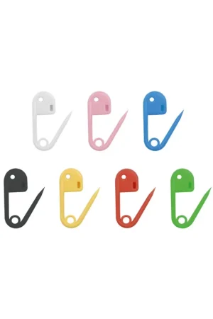 Produit De Marque 36 épingles de marquage plastique 18mm multicolore