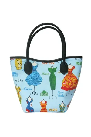 Vente Flash Sac couture 31cmx22cmx11cmx18cm mannequins bleus