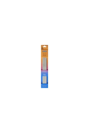 Prix Cassé Aiguilles à tricoter double pointe aluminium 20cm n°4