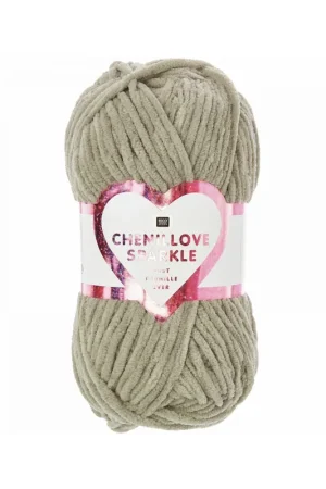 Vente Directe Pelote Creative chenillove sparkle taupe