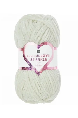 Soldes Pelote Creative chenillove sparkle crème