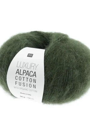 Réduction Pelote Luxury alpaca cotton fusion olive