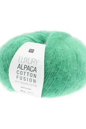 Prix Bas Pelote Luxury alpaca cotton fusion turquoise