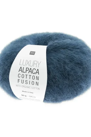Satisfait Ou Remboursé Pelote Luxury alpaca cotton fusion bleu