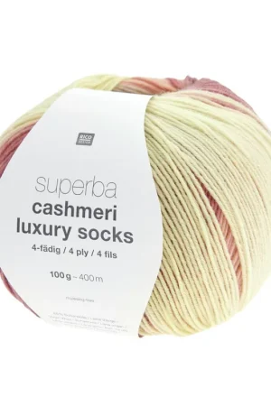 Prix Réduit Pelote Rico socks superba cashmeri luxury 4 fils easy pastel