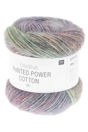 Prix Promo Pelote Creative painted power cotton dk deep ocean