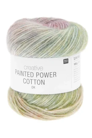 Prix Bas Pelote Creative painted power cotton dk classic rainbow