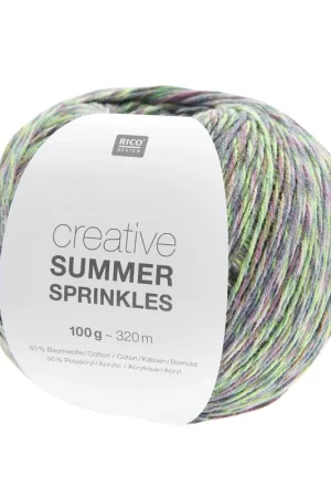 Promotion Saisonnière Pelote Creative cotton summer sprinkles flowers