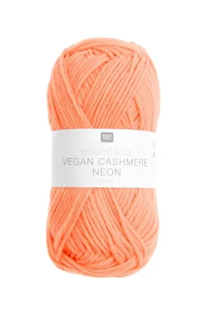 Réduction Pelote Essentials vegan cashmere néon aran orange