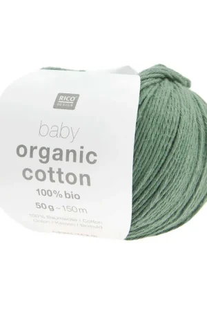 Promotion Pelote Rico baby organic cotton vert sapin