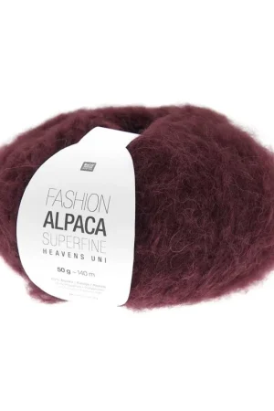 Prix Promo Pelote Fashion alpaca superfine heavens uni bordeaux